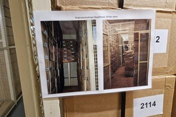 Geldvoorraad in Bundesbank Bunker in Cochem