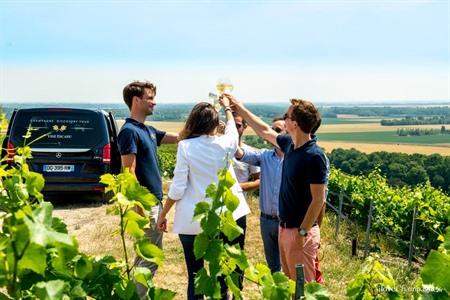 Geniet van een dag in het platteland in Reims incl. proeverijen bij Maison Mumm