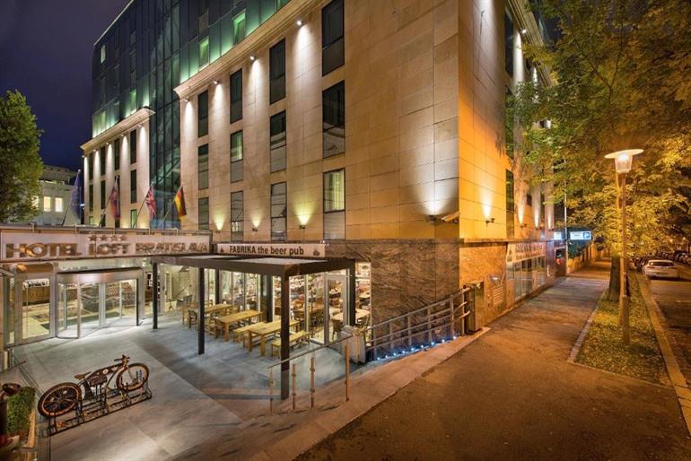 Geniet van het viersterrenhotel Loft Hotel Bratislava 