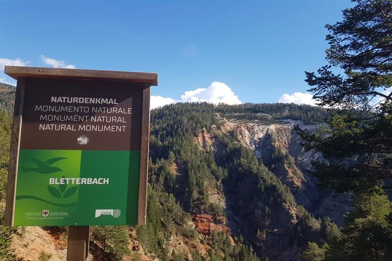 Geopark Bletterbach, UNESCO-werelderfgoed