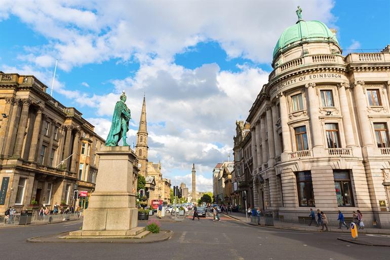 George Street in New Town, Edinburgh