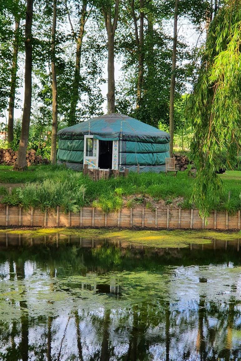 Gezellige yurt in Stekene huren