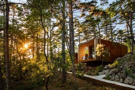 Glamping bij Theodosius Forest Village in Vipava