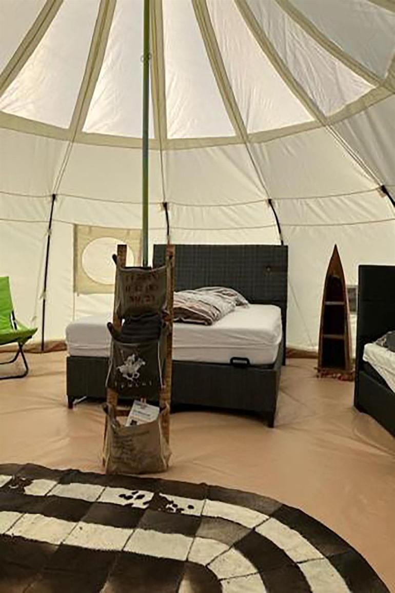 Glamping in Bosland