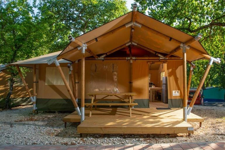 Glamping tents - Camping Mon Perin boeken