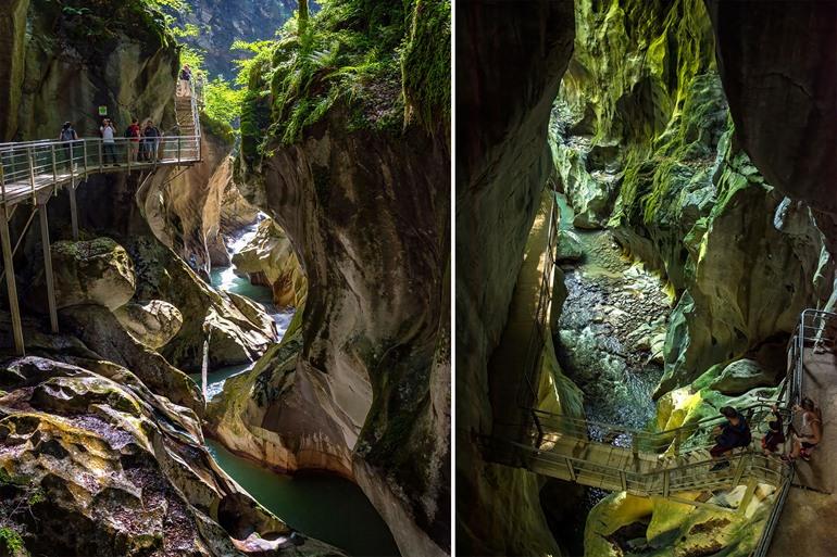 Gorge du Fier, Franse Alpen
