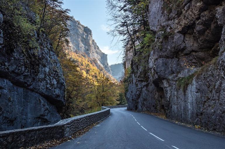 Gorges de Gâts in de Drôme, Frankrijk