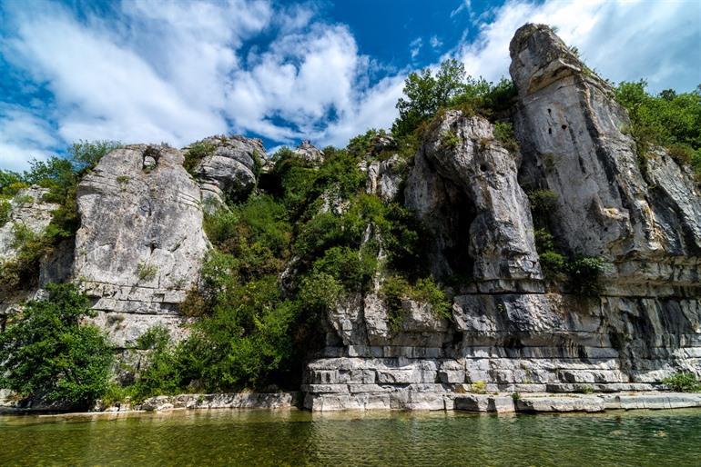 Gorges de la Baume, Ardèche, Frankrijk