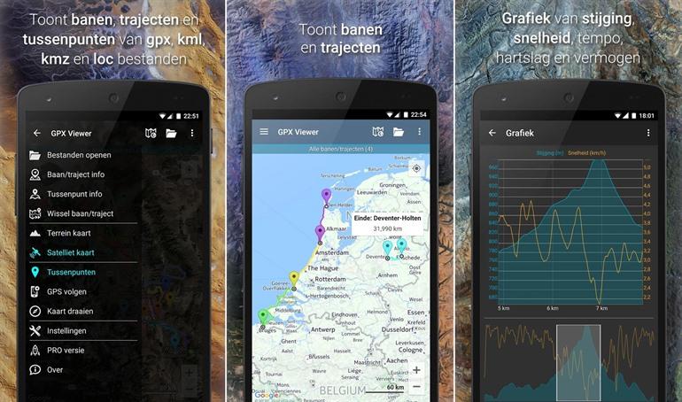 GPX Viewer wandelapp