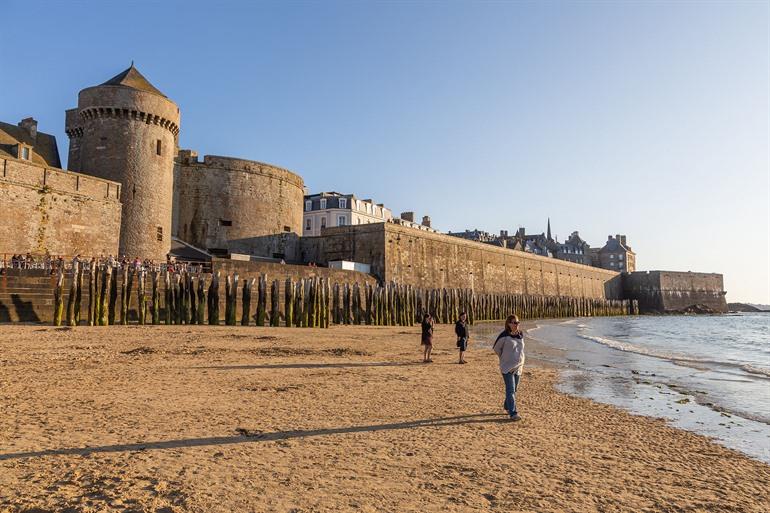 Grand Plage du Sillon, Saint-Malo 