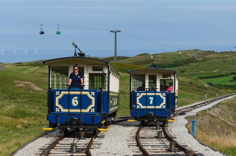 Great Orme, oude kabeltrein