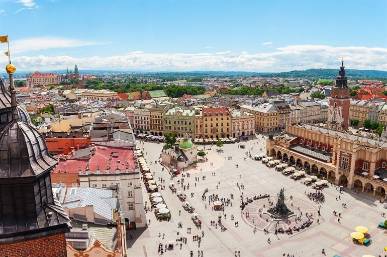 Grote Markt (Rynek Główny) van Krakau