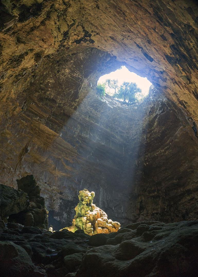 Grotten van Castellana bezoeken nabij Polignano a Mare