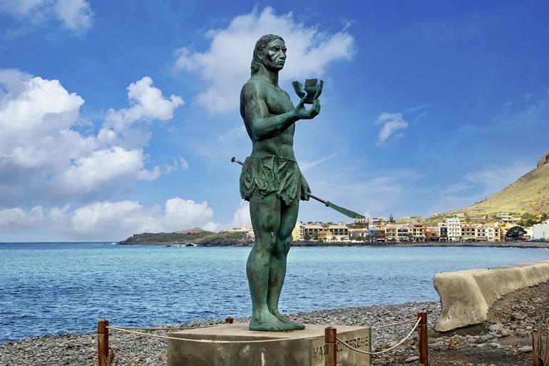 Guanchen in La Gomera, Canarische eilanden