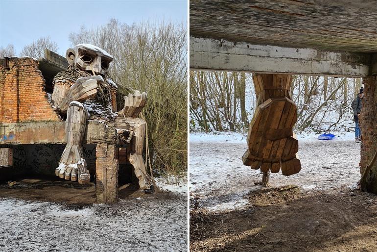 Hannes de baardige trol in Boom