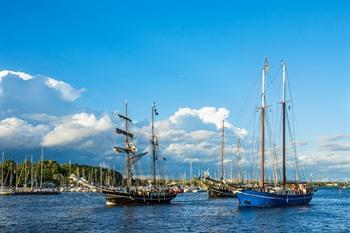 Hanse Sail in Rostock, Duitsland