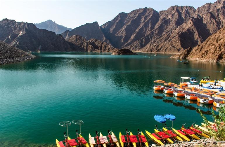 Hatta dam, Dubai, VAE