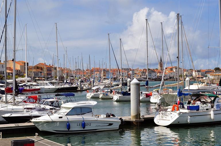 Haven bij Les Sables d'Olonne, Frankrijk