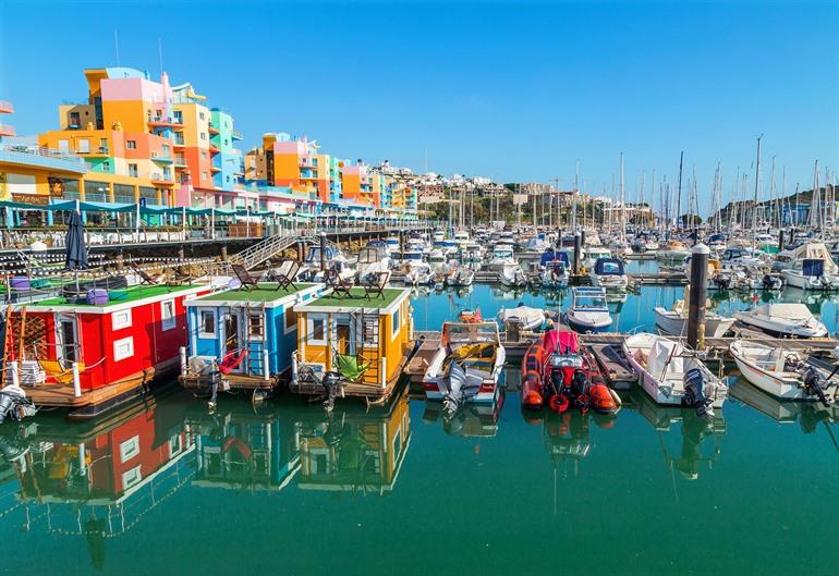 Haven van Albufeira bezoeken, Algarve