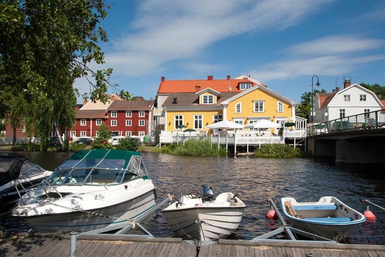 Haven van Askersund, Zweden 