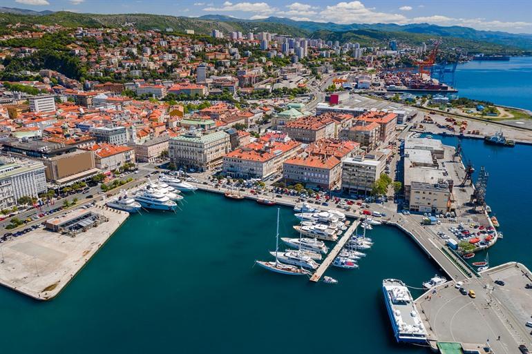 Haven van Rijeka, Kroatië