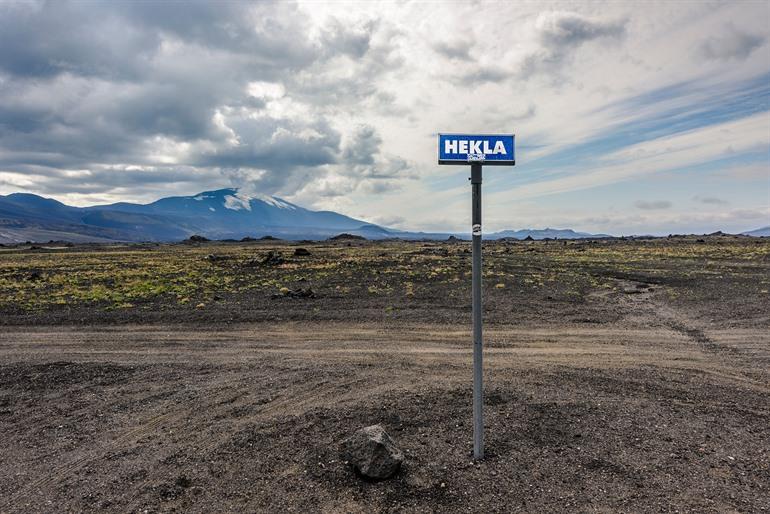 Hekla vulkaan in IJsland