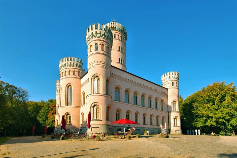 Het 19e-eeuwse Jagdschloss Granitz, Rügen