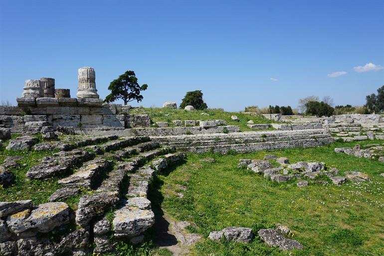 Het Amfitheater van Paestum