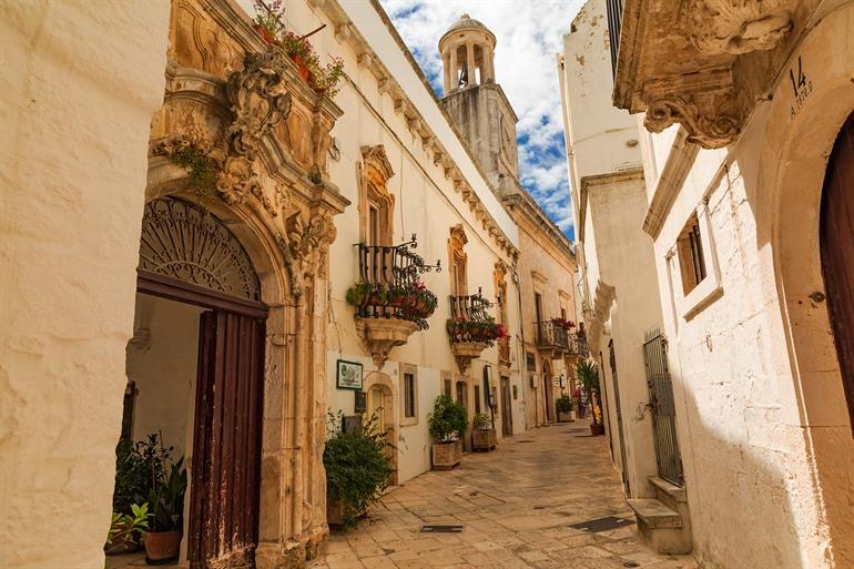 Het barokke Palazzo Morelli, Locorotondo