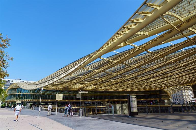 Het bijzondere dak van Les Halles, Parijs