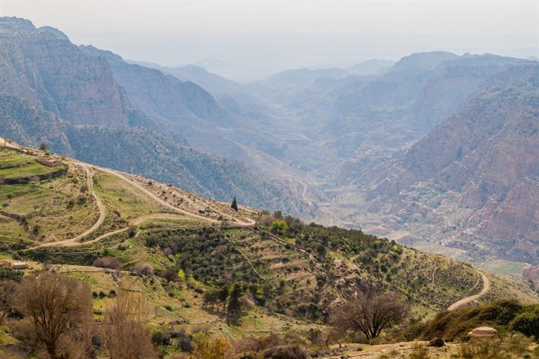 Het Biosfeerreservaat Dana  bezoeken, Jordanië