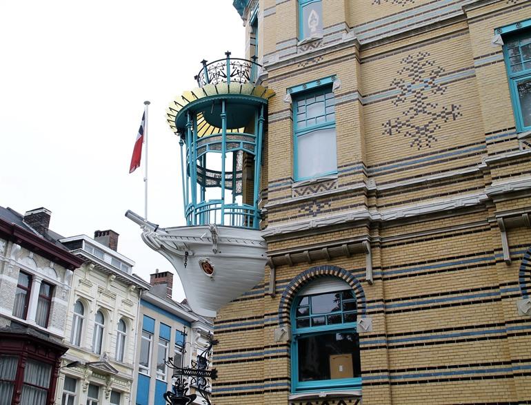 Het Bootje van Antwerpen (art nouveau)