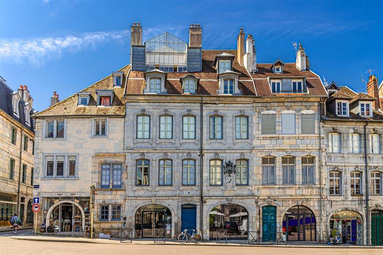 Het geboortehuis van Victor Hugo in Besançon