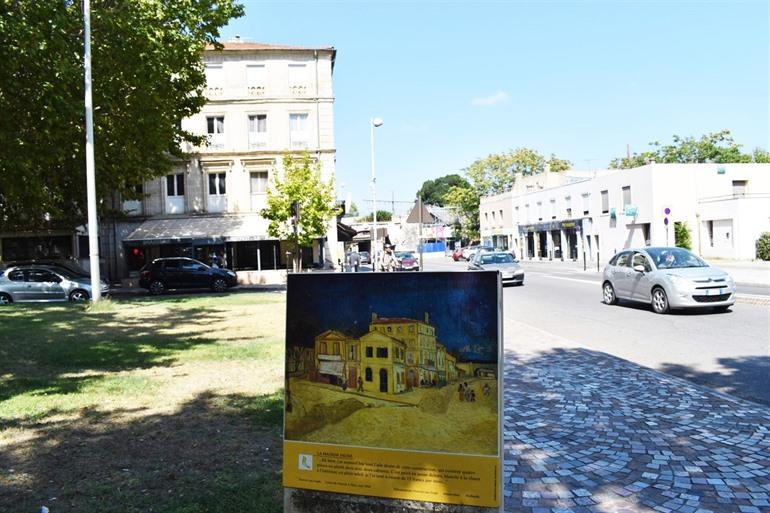 Het gele huis Van Gogh in Arles