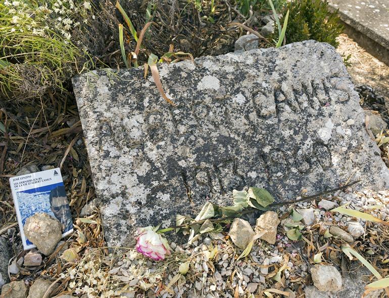 Het graf van Albert Camus, Lourmarin