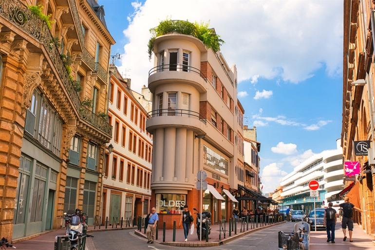 Het historische centrum van Biarritz