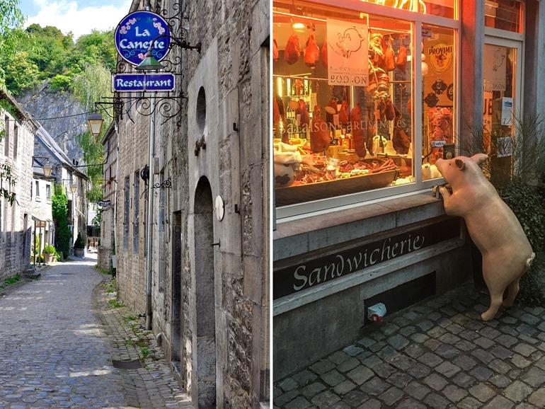 Het historische centrum van Durbuy