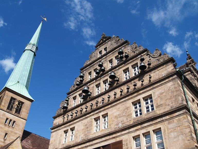 Het Hochzeitshaus (Bruiloftshuis) in Hamelen