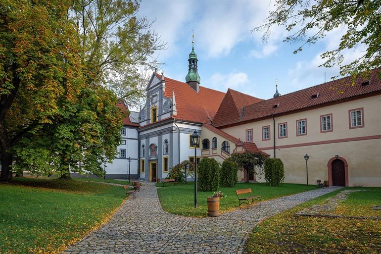 Het kloostercomplex van Cesky Krumlov