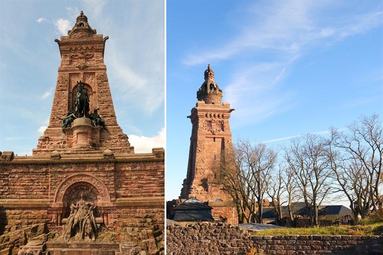Het Kyffhäuser Denkmal monument bezoeken, Thuringen