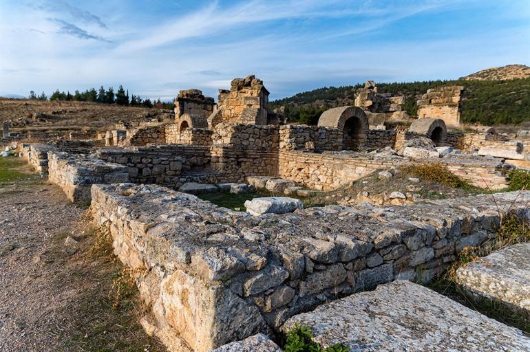 Het martyrium van Hierapolis, Turkije