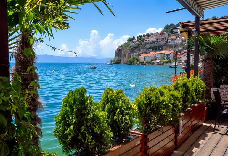 Het meer van Ohrid, Noord-Macedonië