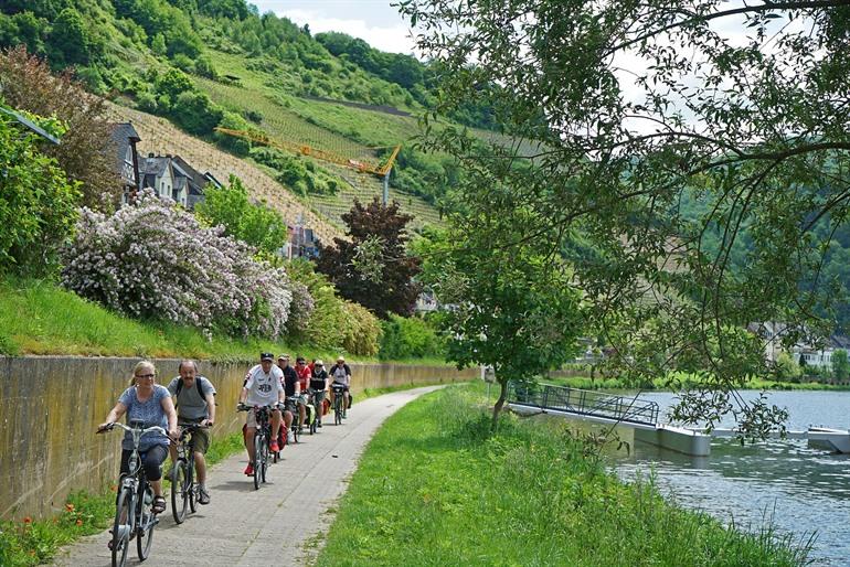 Het Moezel-Fietspad