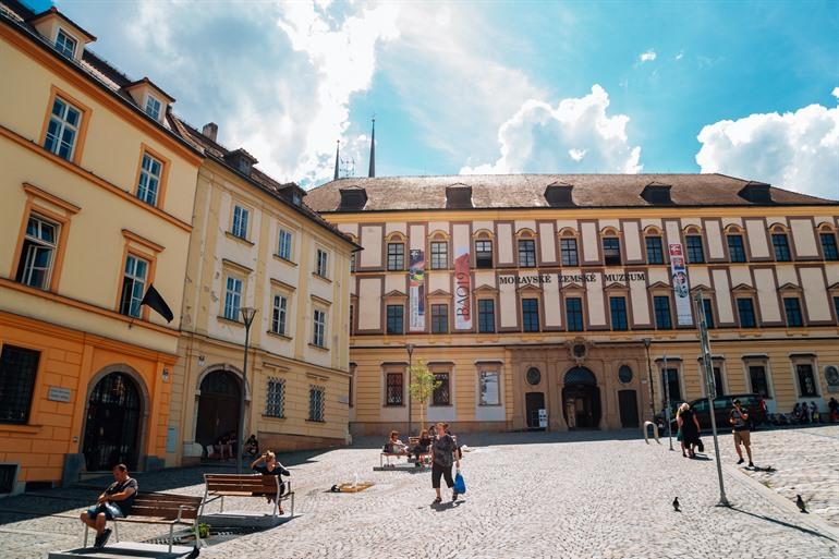 Het Moravische Museum Brno