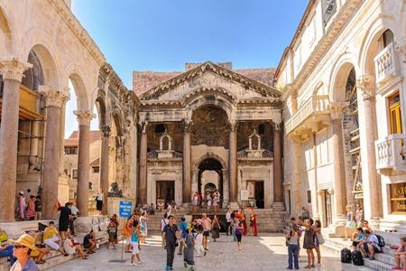 Het Paleis van Diocletianus in Split