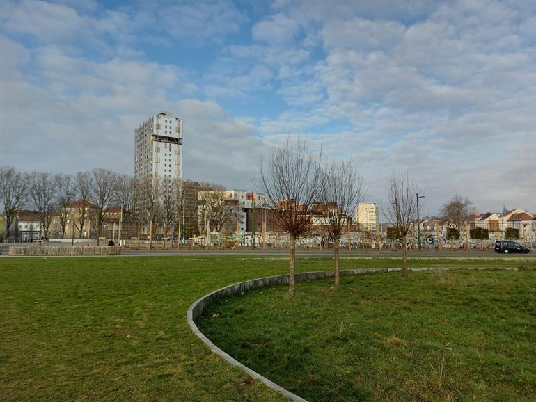 Het park aan de Ninoofsepoort, Brussel