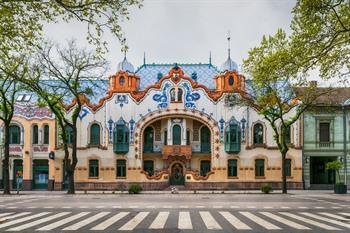 Het Raichle-paleis in Subotica, Servië