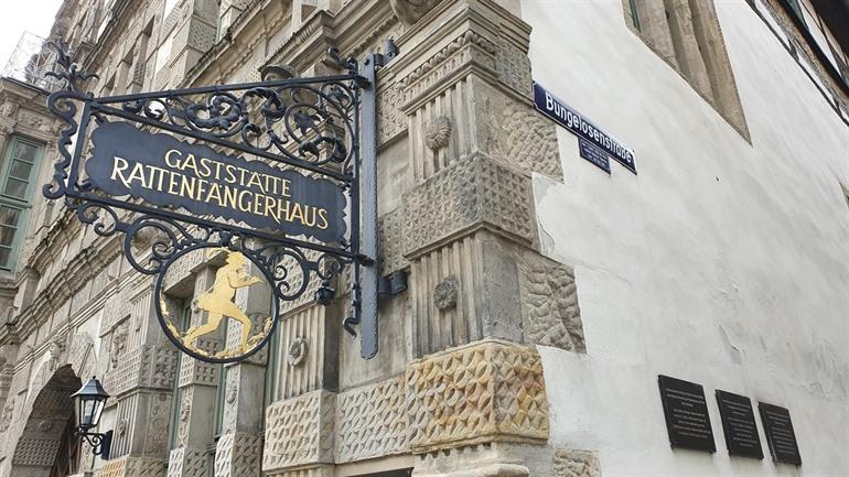 Het Rattenfangerhaus in Hamelen