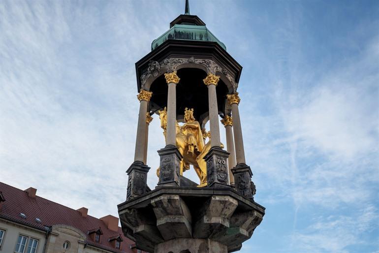 Het ruiterstandbeeld van Magdeburger Reiter, Maagdenburg