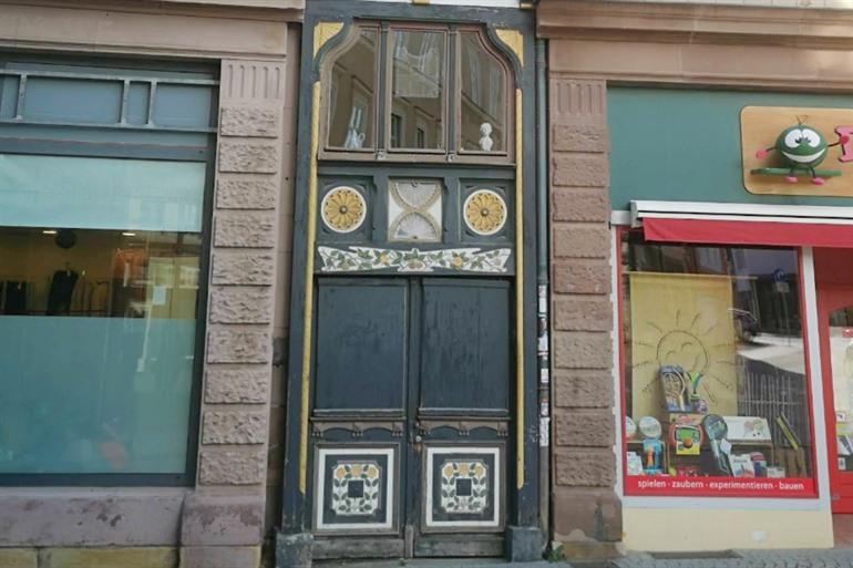 Het smalle huis in Eisenach